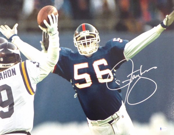 lawrence taylor autographed football