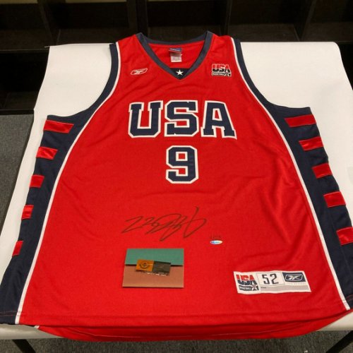 Lebron James Autographed Signed Authentic 2004 Team Usa Olympics Jersey UDA UDA COA