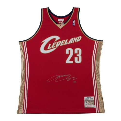 authentic stitched lebron james jersey