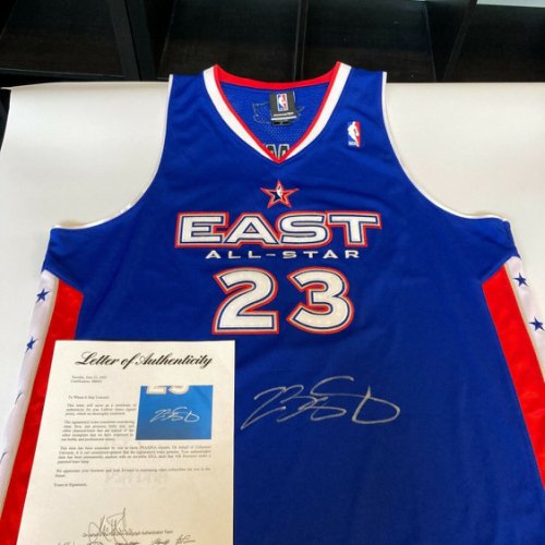 Lebron James Autographed Signed Beautiful 2005 First All Star Game Jersey PSA DNA COA
