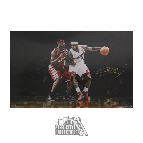 Lebron James Autographed Signed "First And Ten" 16X24 Basketball Photo - UDA