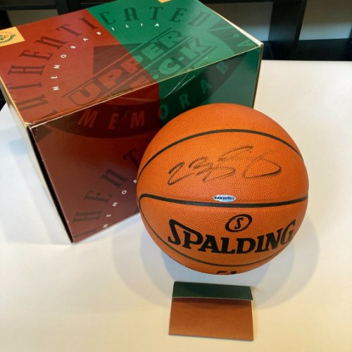 Lebron James Autographed Signed Spalding Official Game Basketball With UDA UDA COA