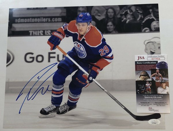 Leon Draisaitl Stick / Leon Draisaitl Draft 2014 Limited Edition 6 Nhl