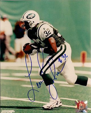 Leon Johnson Autographed Signed New York Jets Photo - Autographs