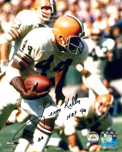 Leroy Kelly Autographed Memorabilia  Signed Photo, Jersey, Collectibles &  Merchandise