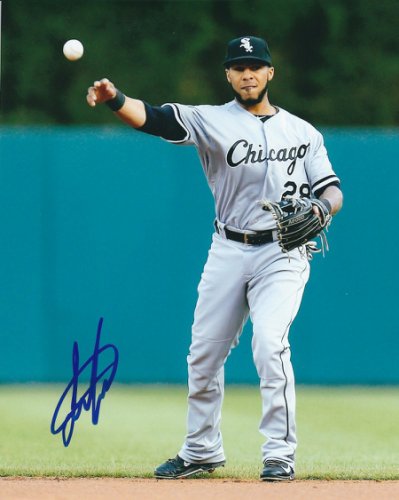Leury Garcia Autographed Signed 8X10 Texas Rangers Photo - Autographs