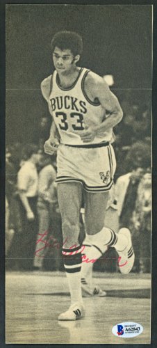 lew alcindor autograph