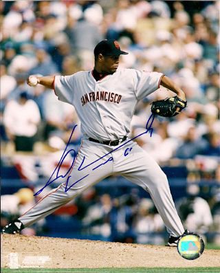 Livan Hernandez autographed signed inscribed jersey MLB Florida Marlins JSA  COA at 's Sports Collectibles Store
