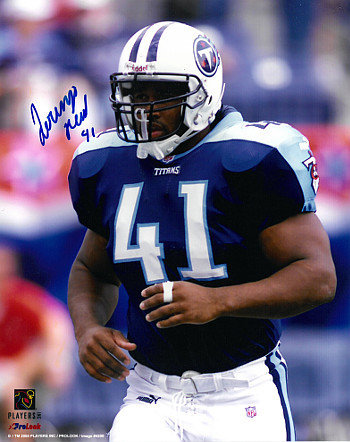 Lorenzo Neal Autographed Signed Tennessee Titans 8x10 Photo #41