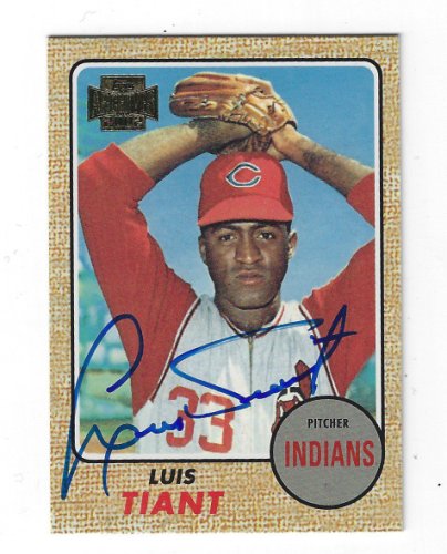 Luis Tiant 2005 Donruss Fabric of the Game #FG-76 10/25 Card