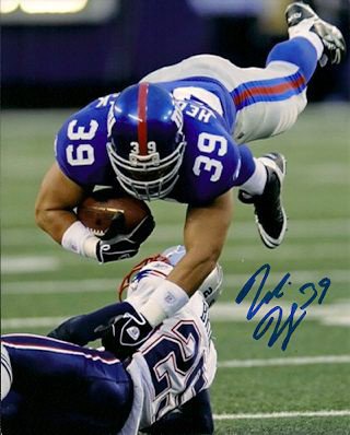 Madison Hedgecock Autographed Signed New York Giants Photo - Autographs