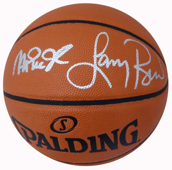kobe and shaq autographed basketball