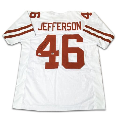 Texas Longhorns Autographed Jerseys Signed Jerseys