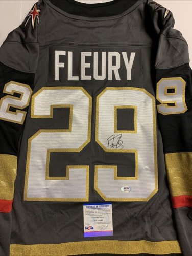 fleury signed jersey