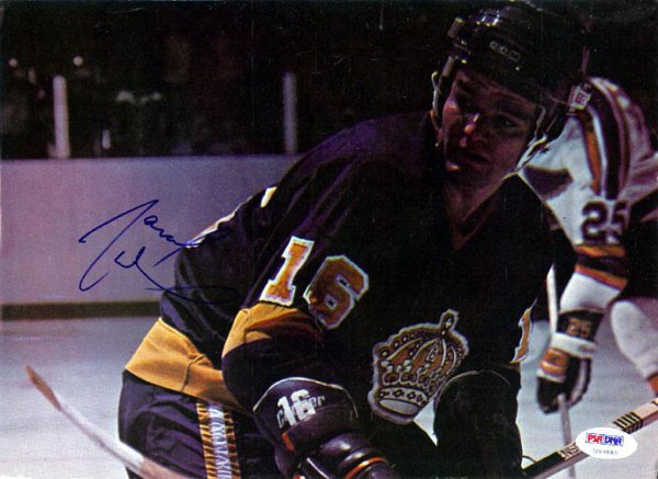 Marcel Dionne Autographed Signed Magazine Page Photo Los Angeles Kings PSA/DNA