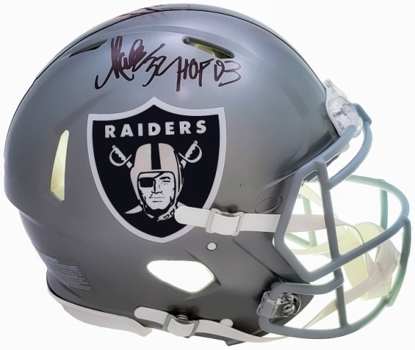 Marcus Allen Back Signed Oakland Raiders Jersey In Deluxe Packaging