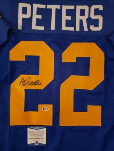 marcus peters signed jersey