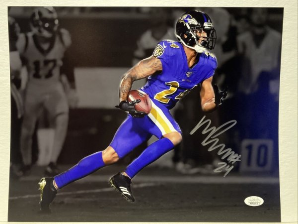 marcus peters signed jersey