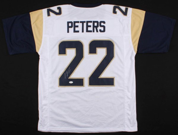 marcus peters signed jersey