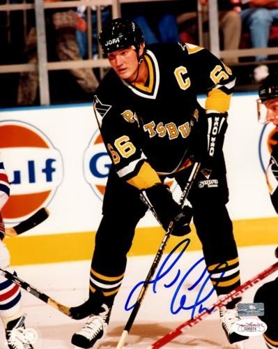  Mario  Lemieux Autographed Hockey Memorabilia NHL 