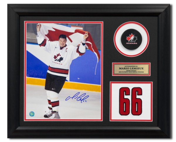 Mario Lemieux | Autographed Hockey Memorabilia & NHL Merchandise