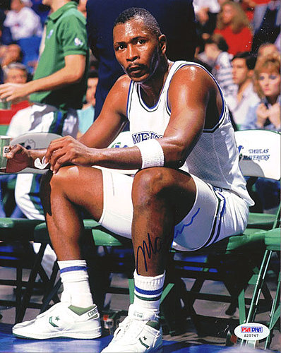 Mark Aguirre Autographed Signed 8x10 Photo Mavericks - PSA/DNA Certified