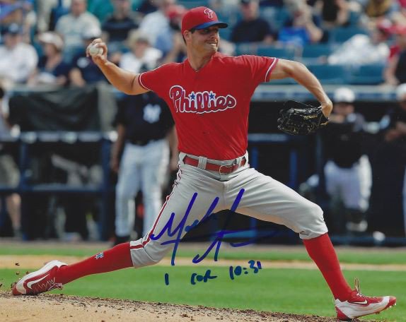 Mark Appel Autographed Signed Houston Astros Romlb Baseball JSA COA