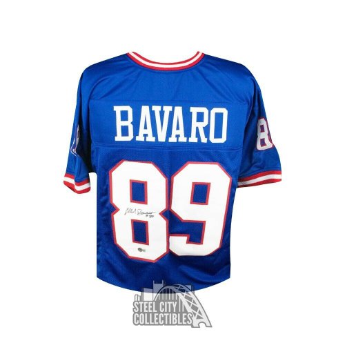 Mark Bavaro Signed New York Giants Jersey Ins. 2xSuper Bowl Champ JSA  COA) T.E