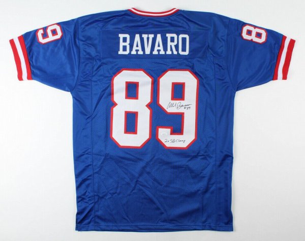 Mitchell & Ness Men's New York Giants Mark Bavaro #89 1986 Throwback Jersey