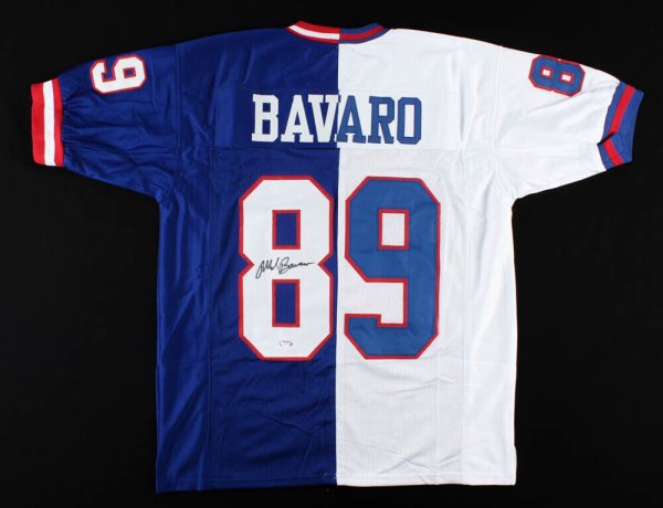 Mark Bavaro Signed New York Giants Jersey Ins. 2xSuper Bowl Champ JS –