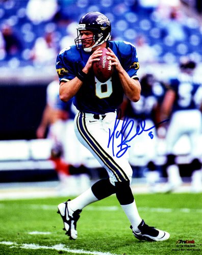 Mike Wagner Signed Pittsburgh Steelers Action vs Oilers 8x10 Photo