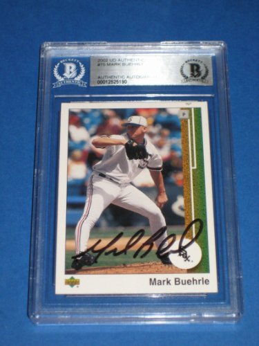 Mark Buehrle Autographed Signed Chicago White Sox 2003 Topps Baseball Card  #47 - (Beckett Encapsulated)