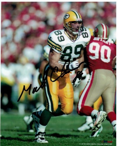 Green Bay Packers Mark Chmura Autographed Signed Jersey Beckett Coa