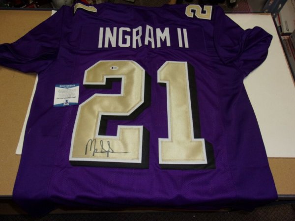 Mark Ingram Signed Alabama Crimson Tide Jersey (Beckett COA) Baltimore –