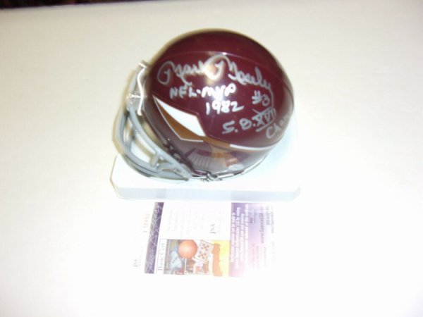 Autographed Burgundy PSA/DNA Mark Moseley Signed Custom Jersey 