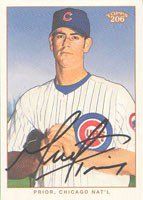 Chicago Cubs Mark Prior Original Sports Autographed Items for sale