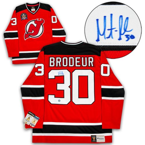Martin Brodeur New Jersey Devils Autographed Signed 1995 Stanley Cup Jersey