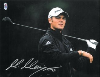 Martin Kaymer Autographed Signed 11x14 Photo Psa Certified
