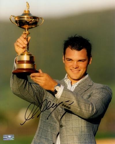 Martin Kaymer Autographed Signed Auto Golf Ryder Cup Trophy 8x10