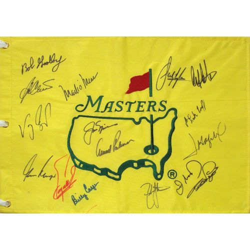 Arnold Palmer Golf Memorabilia Signed Golf Collectibles