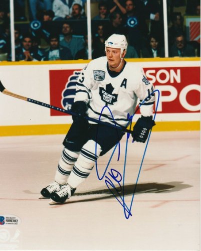 Mats Sundin Autographed Memorabilia Signed Photo Jersey Collectibles Merchandise