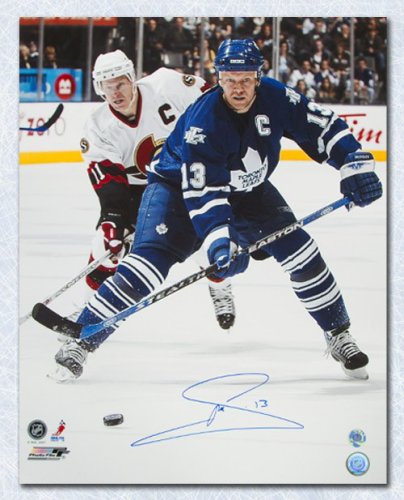 Mats Sundin Toronto Maple Leafs Autographed Signed Battle Of Ontario Autographed Signed 16x20 Photo