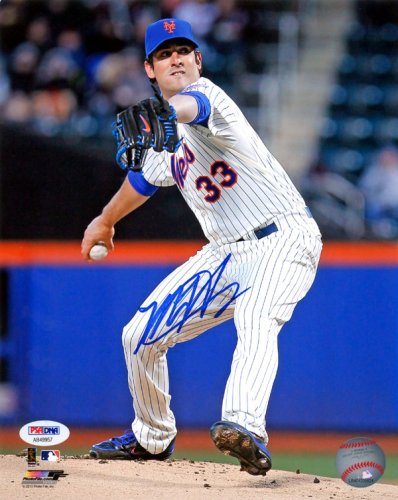 New York Mets Matt Harvey Autographed White Majestic Jersey Size XL MLB  Holo #HZ302123