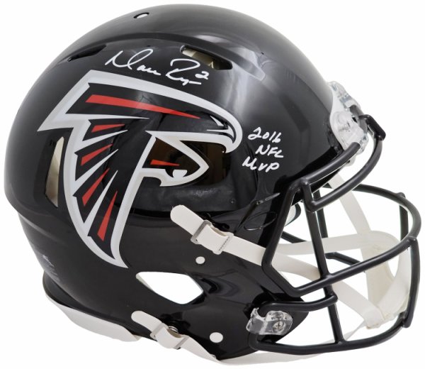 Julio Jones Autographed Helmet - Fs Eclipse Speed Authentic Beckett Coa