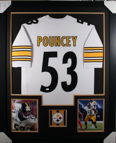 Autographed/Signed Maurkice Pouncey Pittsburgh Black Football Jersey JSA COA 