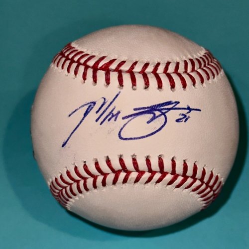 Max Scherzer Autographed Authentic Mets Jersey