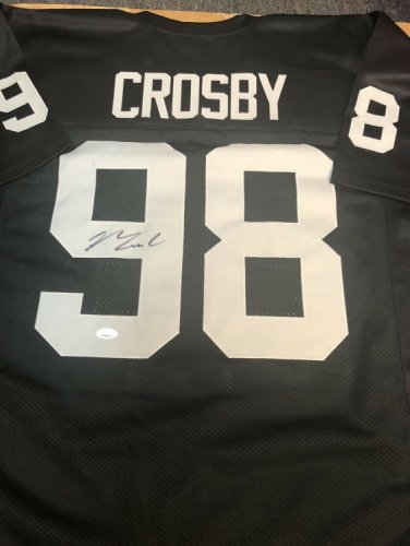 maxx crosby stitched jersey