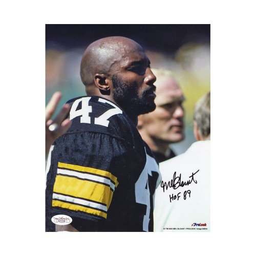 Pittsburgh Steelers #47 Mel Blount ‘Black and White’ Signed Framed 8x10  Photo