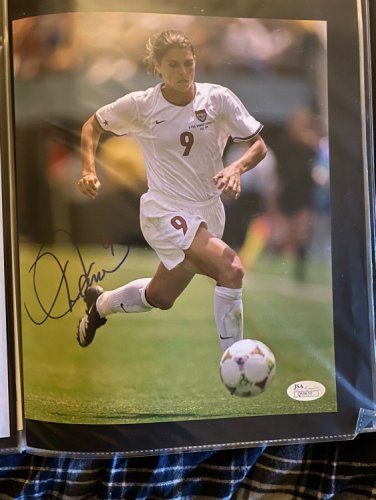 MIA HAMM #2 REPRINT 8X10 AUTOGRAPHED SIGNED PHOTO PICTURE COLLECTIBLE SOCCER RP 