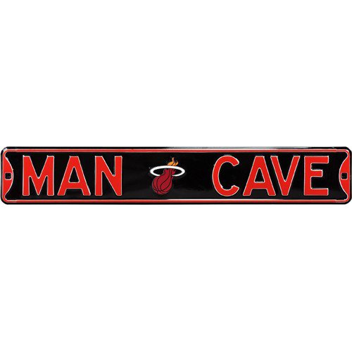 Miami Heat Man Cave Authentic Street Sign
